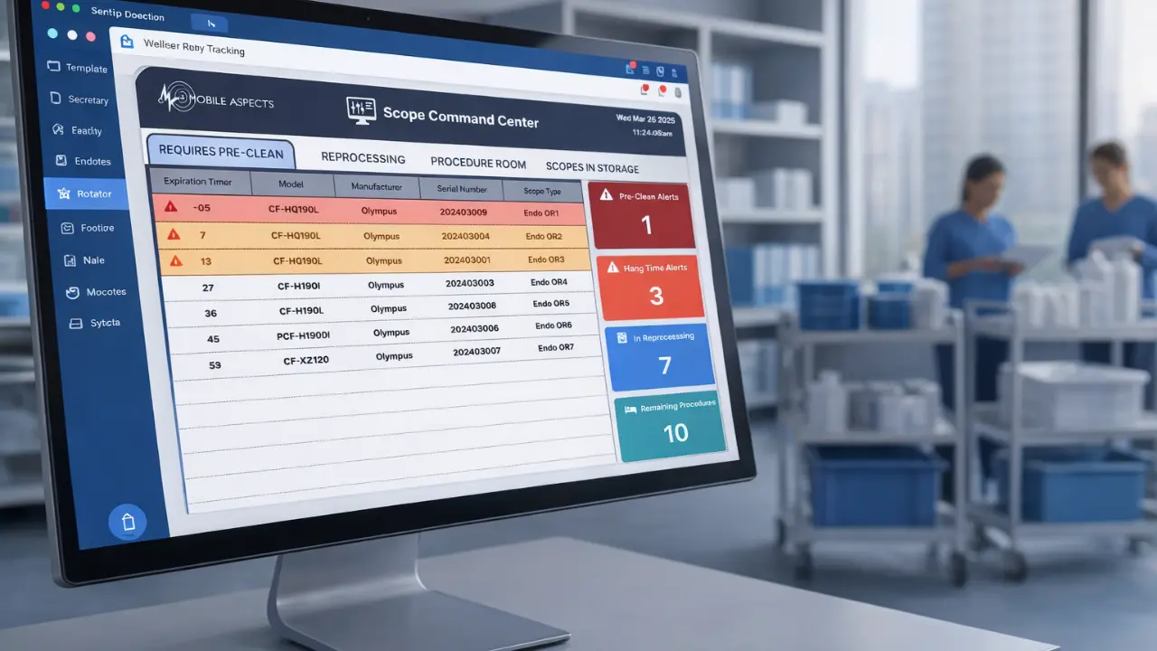 The Benefits of ScopeTrace: Smarter Tracking for Safer Endoscope ...